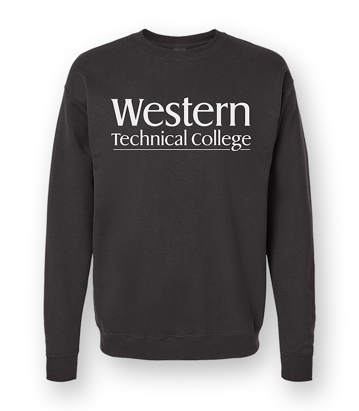 2000'S Hanes College Sweatshirt, Made in USA, Men's Size XL cotton Charcoal Vintage Second Hand